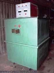 Electric plating machine <br>Use insulated oil